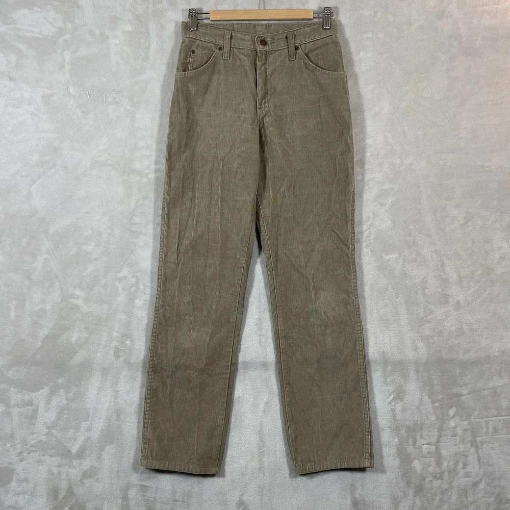Vtg Dickies Corduroy Pants Mens 28x32 80s 90s Skater Straight Leg Retro
